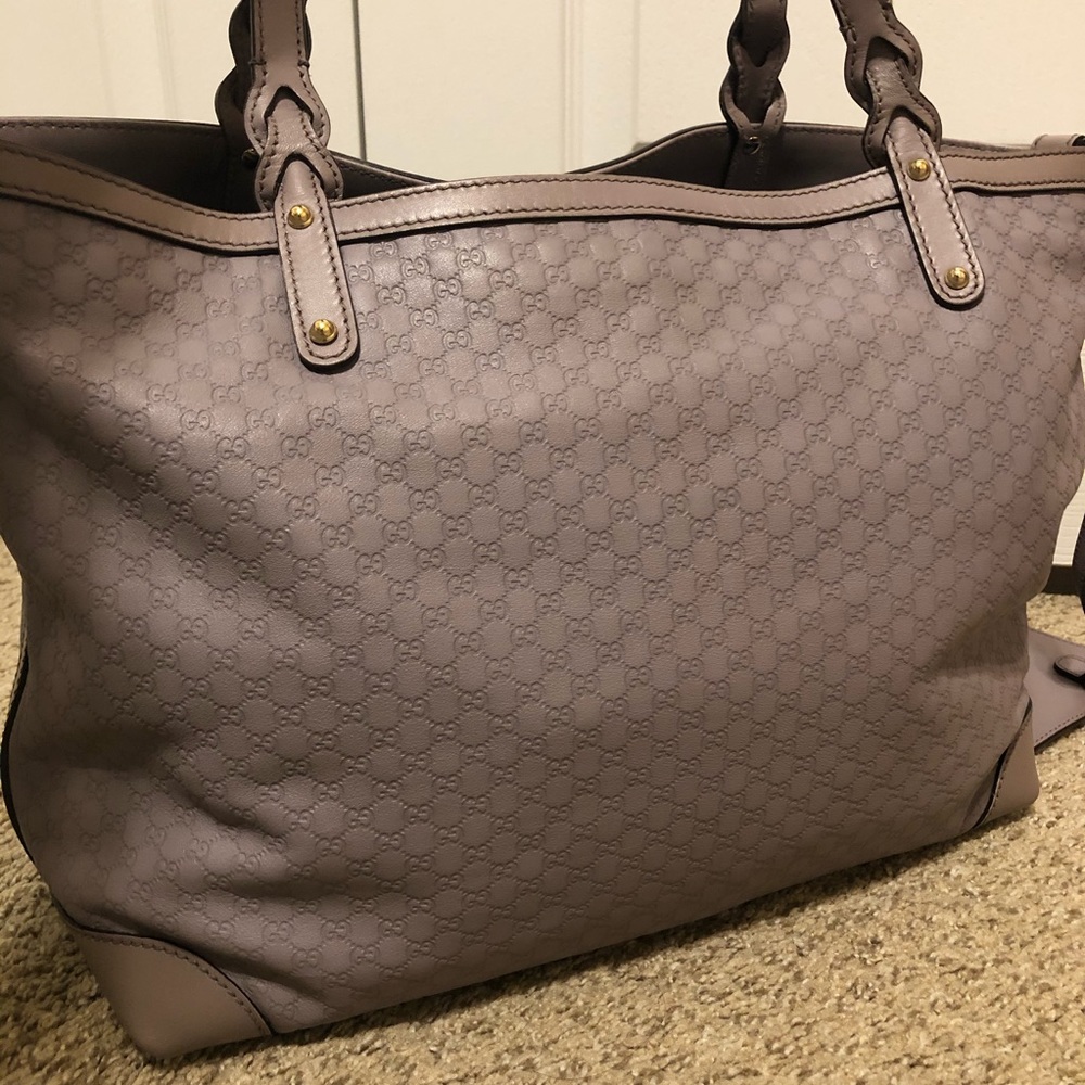 Authentic Gucci MicroGuccissima Craft Tote Medium - Picture 2 of 15